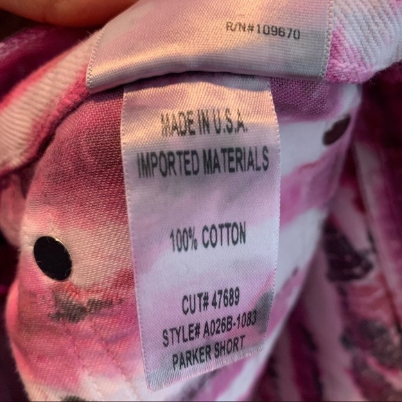 Agolde Parker Vintage tie dye cut off short Size 27 - Picture 7 of 10